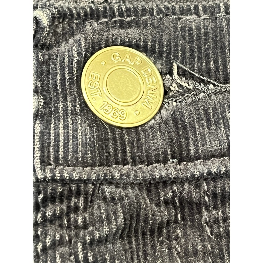 GAP 1969 MENS 30x30 STRAIGHT FIT CORDUROY JEANS NAVY BLUE FALL‎ 9/14 Old Money - Picture 5 of 12